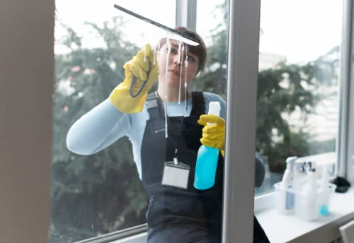 Nettoyage de vitres intérieures et extérieures à Asté
